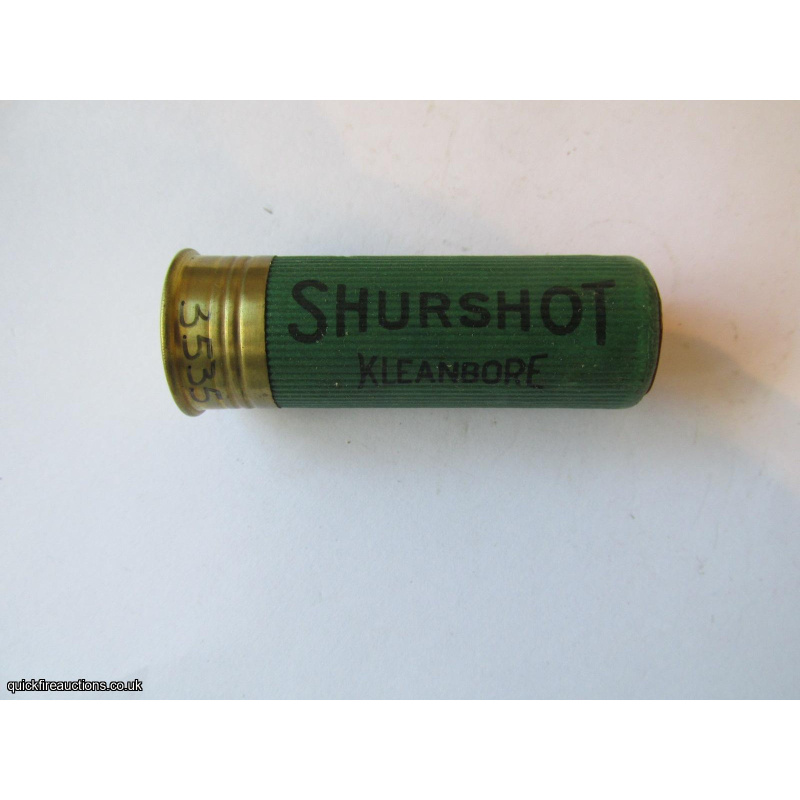 12G REM-UMC SHURSHOT KLEANBORE  CARTRIDGE  [INERT]
