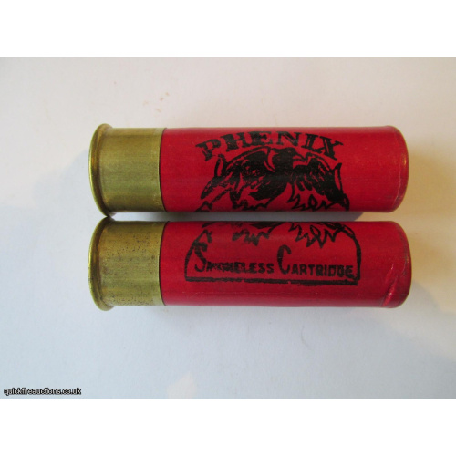 12G R.T.O. C.L. PHENIX SMOKELESS CARTRIDGE  [INERT]