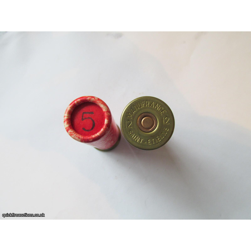 12G R.T.O. MANUFRANCE MARBLE EFFECT CARTRIDGE  [INERT]