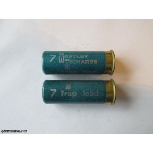 12G WESTLEY RICHARDS TRAP LOAD  CARTRIDGE  [INERT]