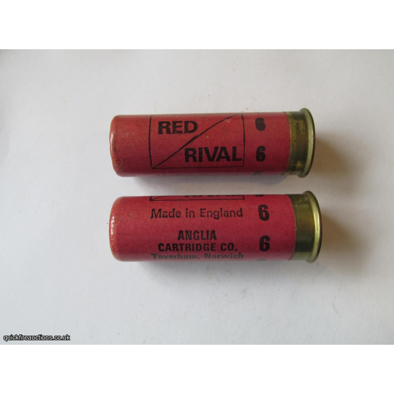 12G ANGLIA CARTRIDGE CO RED RIVAL PINK CARTRIDGE  [INERT]