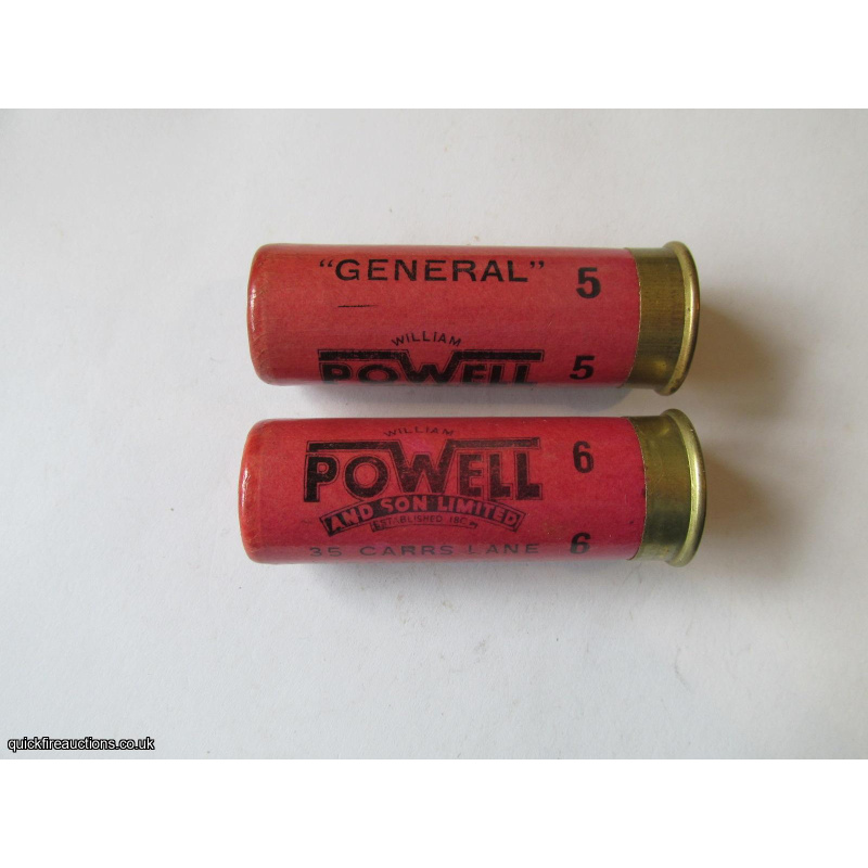 12G POWELL GENERAL TYPE 1 PINK CARTRIDGE  [INERT]