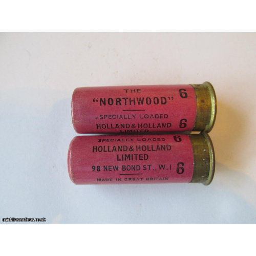 12G HOLLAND & HOLLAND LIMITED THE NORTHWOOD CARTRIDGE  [INERT]