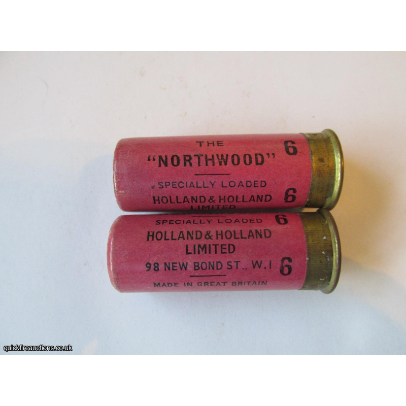 12G HOLLAND & HOLLAND LIMITED THE NORTHWOOD CARTRIDGE  [INERT]