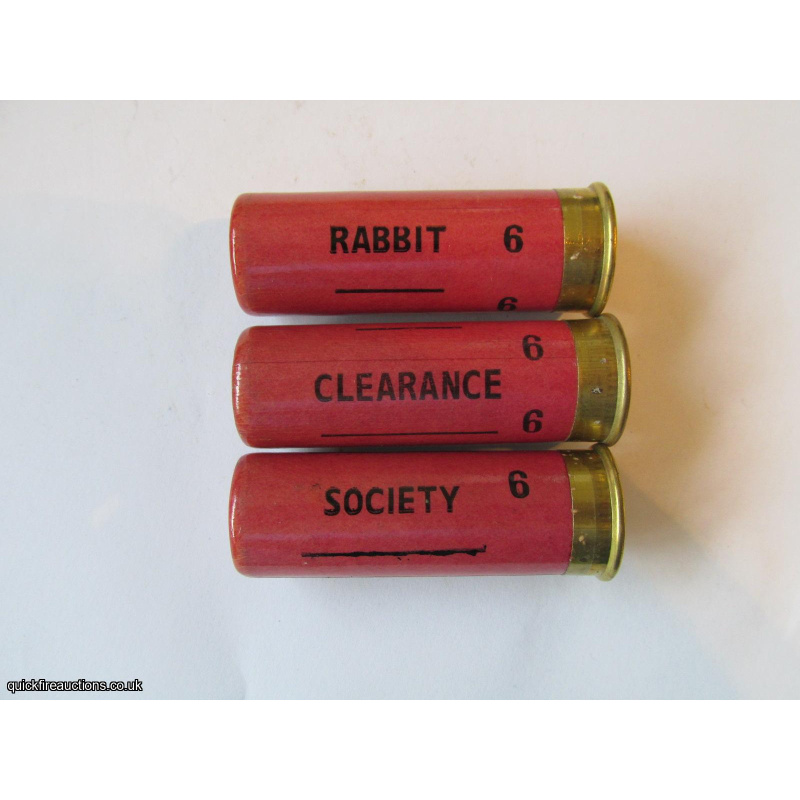 12G  RABBIT CLEARANCE SOCIETY PINK CARTRIDGE  [INERT]