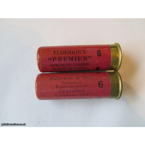 12G ELDERKINS PREMIER PINK CARTRIDGE  [INERT]