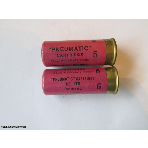 12G PNEUMATIC BRISTOL PINK CARTRIDGE  [INERT]