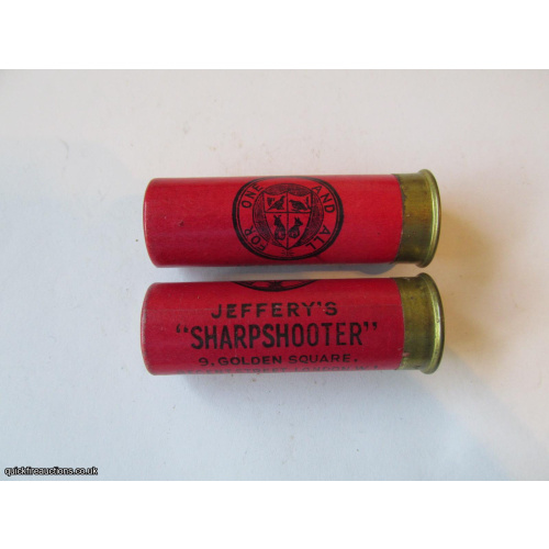 12G R.T.O. JEFFERY SHARPSHOOTER RED CARTRIDGE  [INERT]