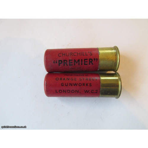 12G R.T.O. CHURCHILLS PREMIER CARTRIDGE  [INERT]