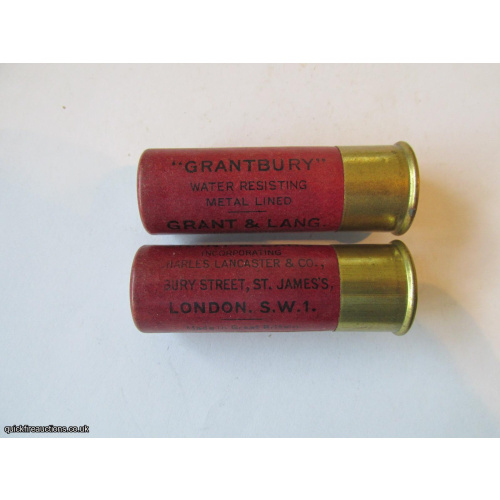 12G R.T.O. GRANT & LANG GRANTBURY CARTRIDGE  [INERT]