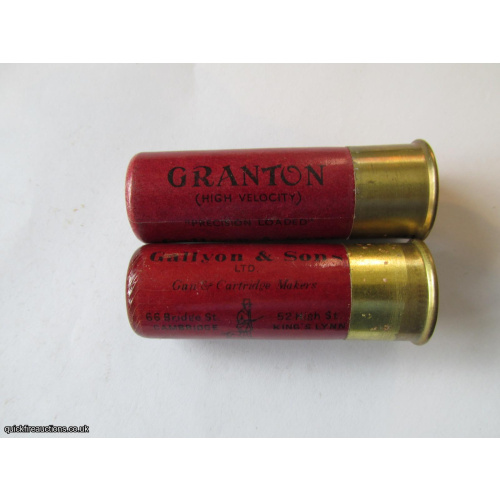 12G R.T.O. GALLYON GRANTON CARTRIDGE  [INERT]