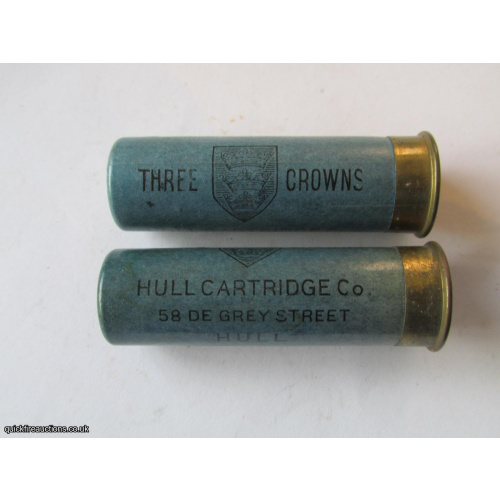 16G R.T.O. HULL THREE CROWNS CARTRIDGE  [INERT]