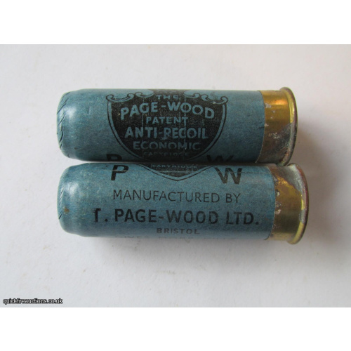 16G R.T.O. PAGE-WOOD PATENT ANTI-RECOIL ECONOMIC CARTRIDGE  [INERT]