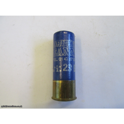 12G ARMURERIE JEANNOT CARTRIDGE  [INERT]