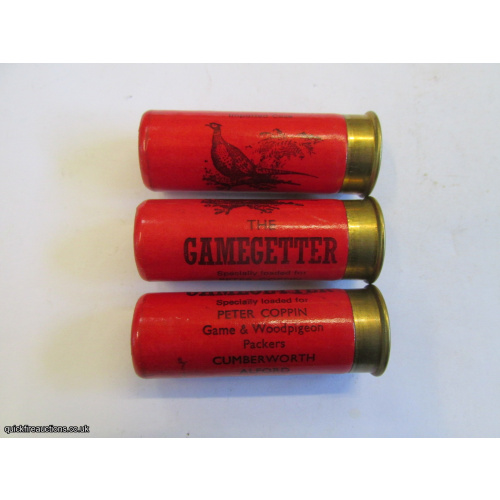 12G PETER COPPIN THE GAMEGETTER CARTRIDGE  [INERT]