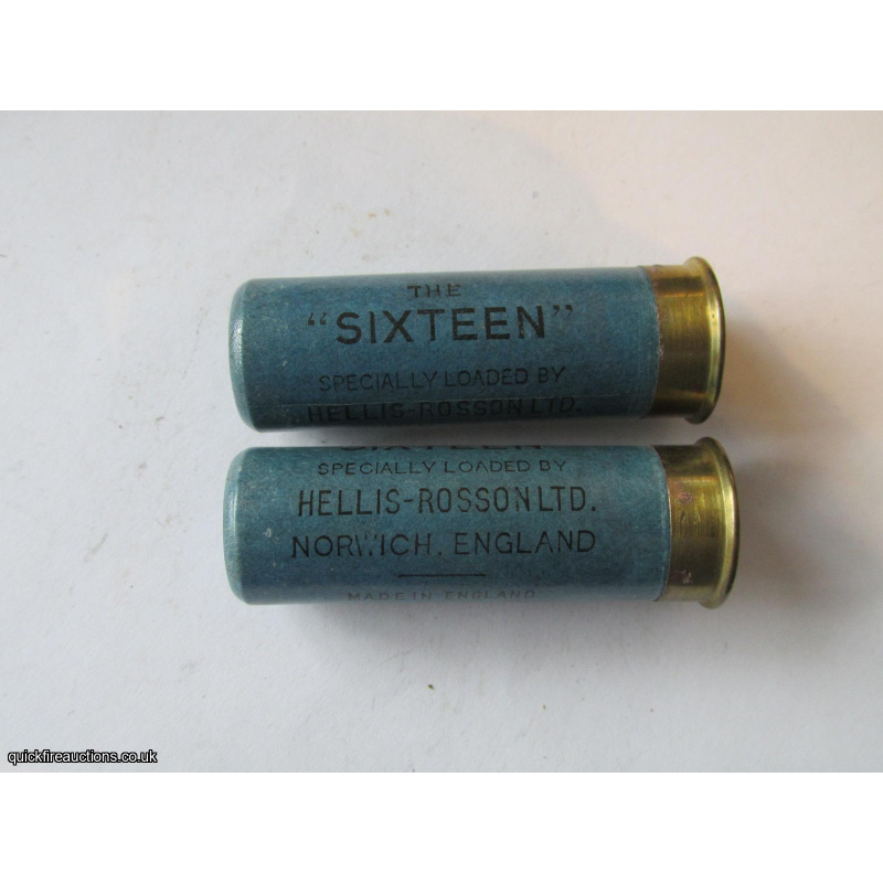 16G R.T.O. HELLIS-ROSSON THE SIXTEEN CARTRIDGE  [INERT]