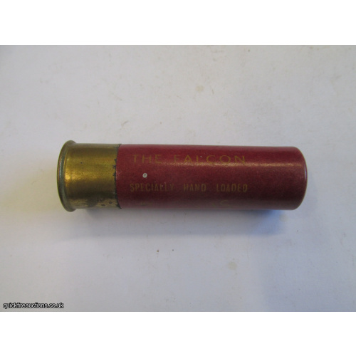 12G R.T.O. 3 inch HELLIS THE FALCON YELLOW PRINT CARTRIDGE  [INERT]