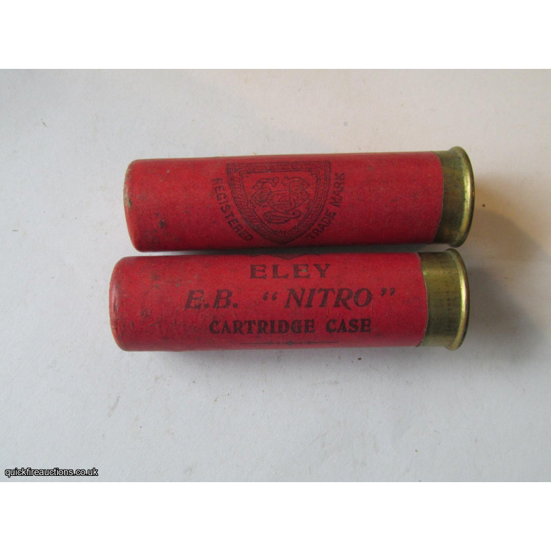 20G R.T.O. ELEY E.B. NITRO CASE LONDON  CARTRIDGE  [INERT]