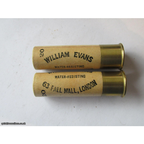 20G R.T.O. WILLIAM EVANS WATER RESISTING NOBEL CARTRIDGE  [INERT]