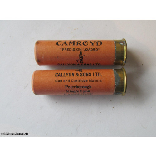 20G R.T.O. GALLYON CAMROYD CARTRIDGE  [INERT]