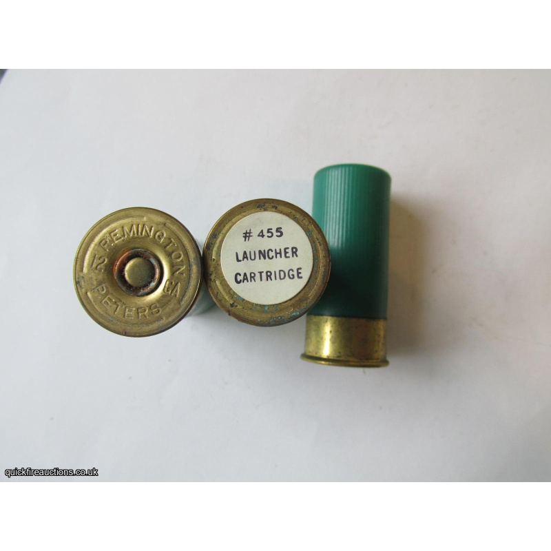12G R.T.O. REMINGTON PETERS LAUNCHER BLANK CARTRIDGE [INERT]