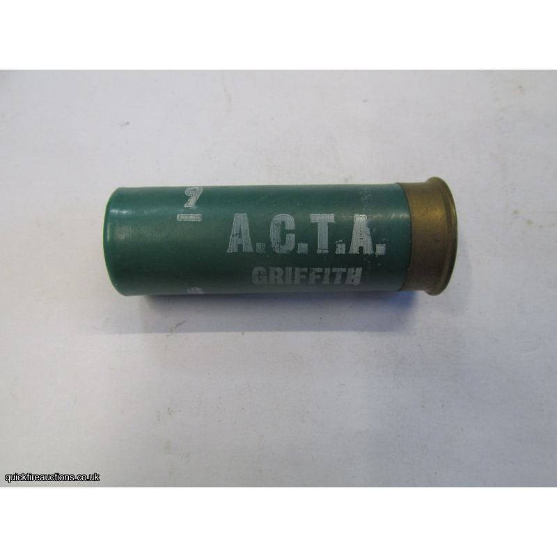 12G A.C.T.A. 1979 OLYMPIC SKEET CARTRIDGE [INERT]