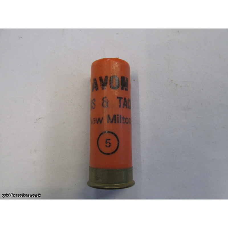 12G AVON GUNS & TACKLE CARTRIDGE [INERT]