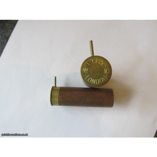10G N.P.E. PIN-FIRE ELEY LONDON EMPTY  CASE