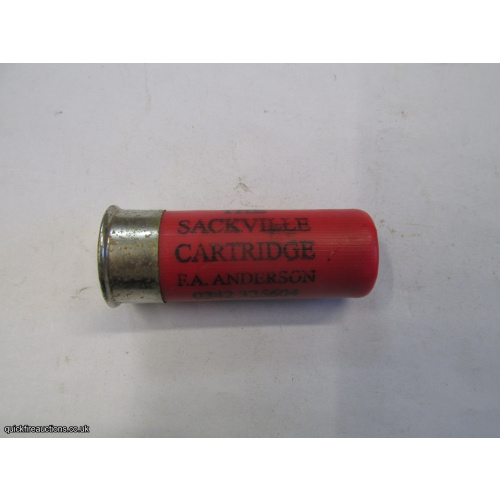 12G ANDERSON THE SACKVILLE CARTRIDGE [INERT]