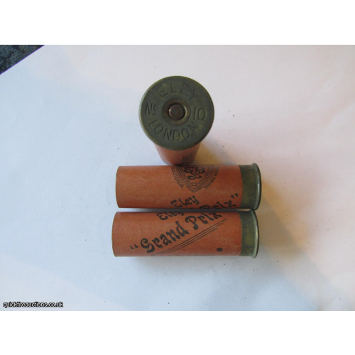 10G N.P.E. ELEY GRAND PRIX LONDON CARTRIDGE  [INERT]