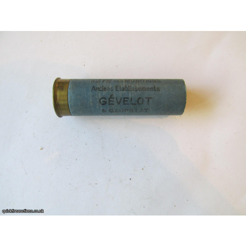 14G N.P.E. S.F. GEVELOT & GAUPILLAT CARTRIDGE  [INERT]