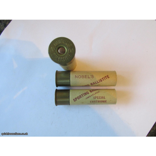 20G N.P.E. NOBELS SPORTING BALLISTITE SPECIAL CARTRIDGE  [INERT]