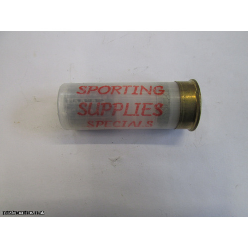 12G SPORTING SUPPLIES SPECIALS CARTRIDGE [INERT]