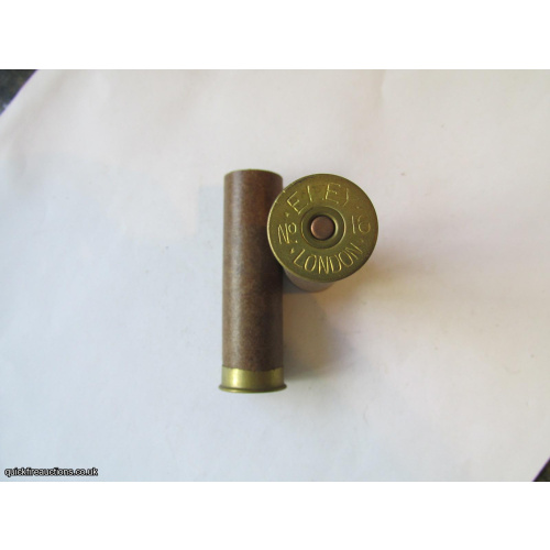 16G N.P.E. ELEY LONDON LARGE PRINT PLAIN TUBE CARTRIDGE  [INERT]