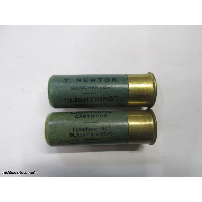 12G R.T.O. T NEWTON LIGHTNING CARTRIDGE  [INERT]