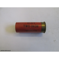 12G N.P.E. ELEY TWO-INCH NO PRIMER CARTRIDGE  [INERT]