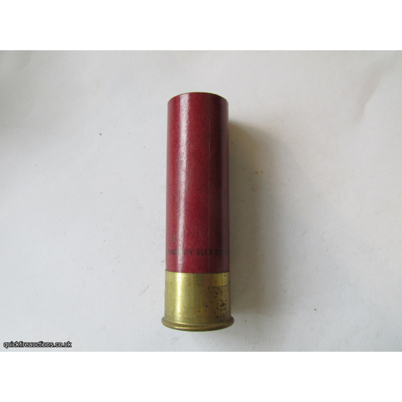 12G N.P.E. CASE MADE BY ELEY-KYNOCH CARTRIDGE  [INERT]