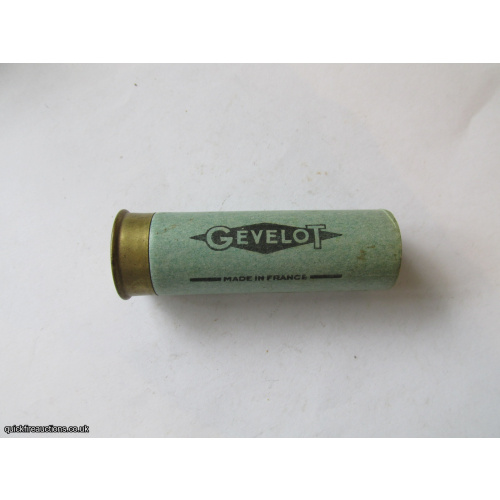 12G N.P.E. GEVELOT GREEN CARTRIDGE  [INERT]
