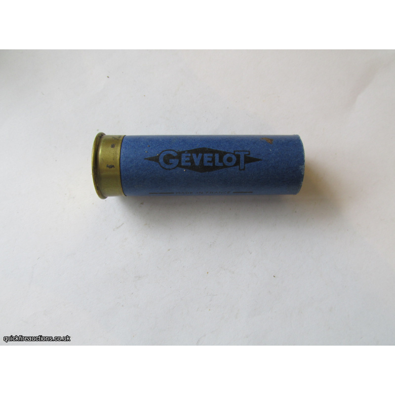 12G N.P.E. GEVELOT BLUE CARTRIDGE  [INERT]