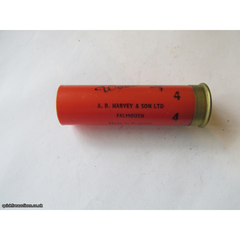 12G N.P.E. HARVEY THE WOODCOCK CARTRIDGE [INERT]