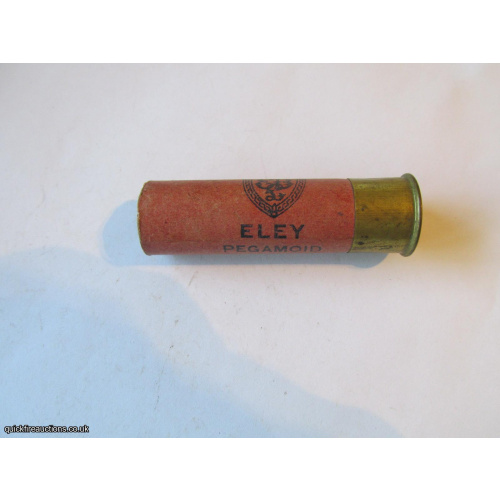 16G N.P.E. ELEY PEGAMOID CASE  CARTRIDGE  [INERT]