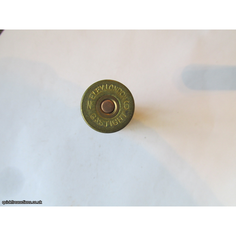 16G N.P.E. ELEY GAS-TIGHT CASE HS= LONDON GASTIGHT CARTRIDGE  [INERT]
