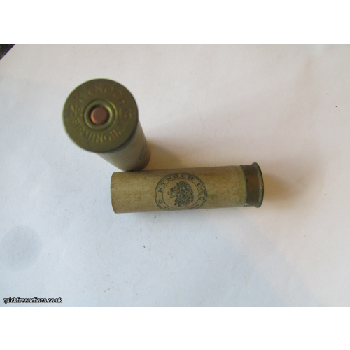 16G N.P.E. KYNOCH BIRMINGHAM CARTRIDGE  [INERT]