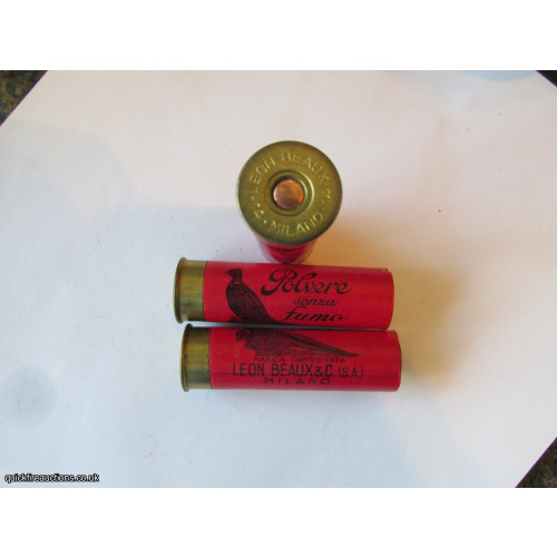 14G N.P.E. LEON BEAUX POLVERE CARTRIDGE  [INERT]