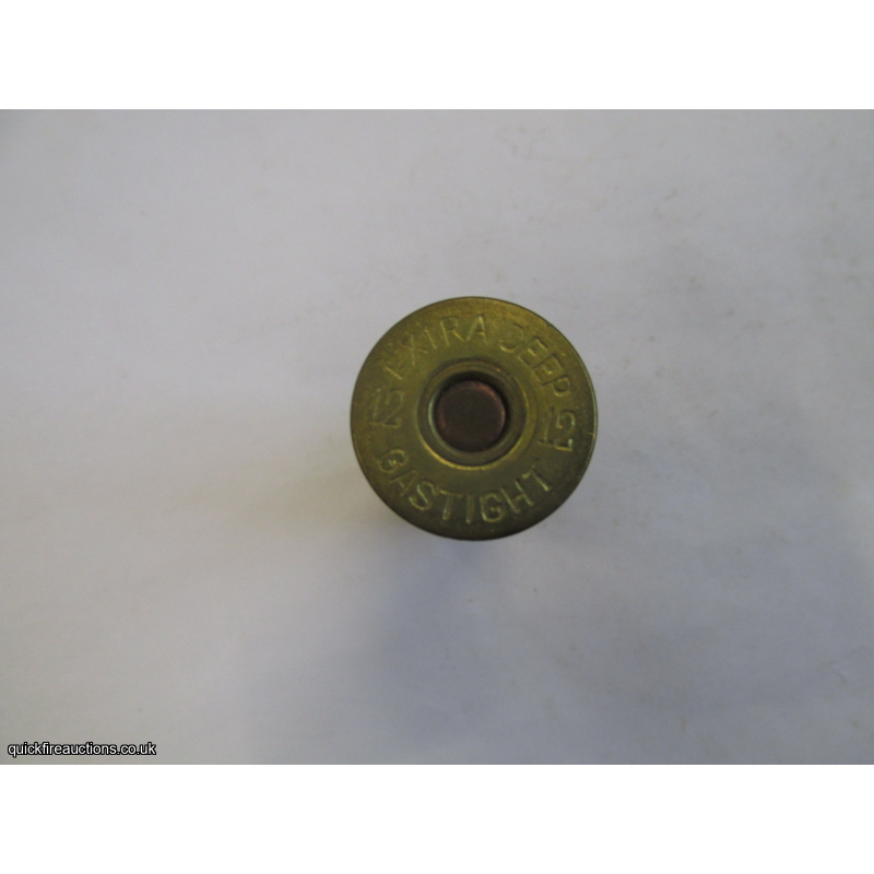 12G R.T.O. HAND LOADED EXTRA DEEP GASTIGHT CARTRIDGE  [INERT]