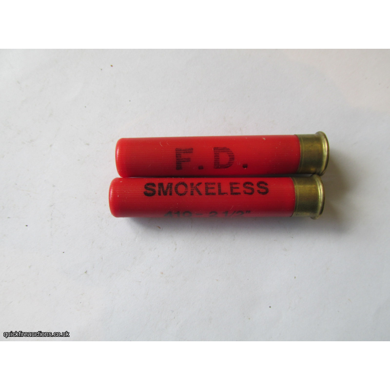 .410G R.T.O. 2 1/2 inch F.D. SMOKELESS CARTRIDGE [INERT]