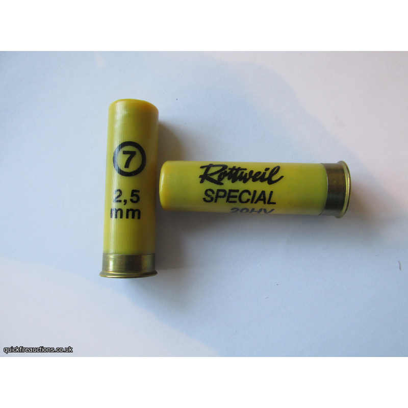 20G ROTTWEIL SPECIAL 20 CARTRIDGE [INERT]
