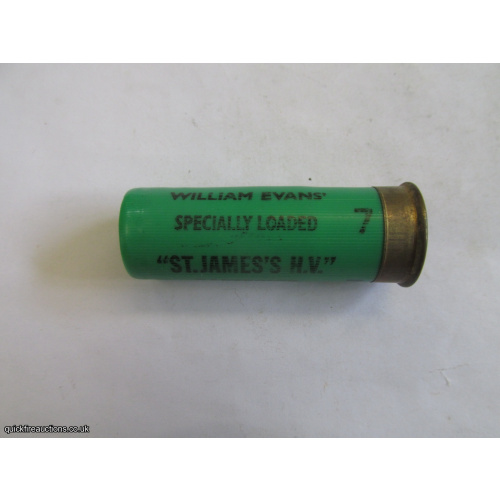 12G WILLIAM EVANS ST JAMES HV CARTRIDGE [INERT]