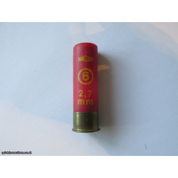 20G RWS/GECO ROTTWEIL TIGER 13mm BRASS RED CARTRIDGE [INERT]