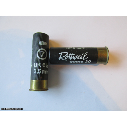 20g ROTTWEIL GAME 20 CARTRIDGE [INERT]